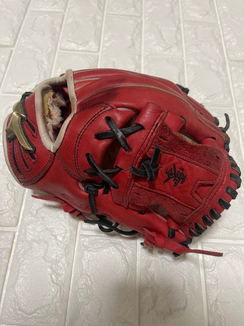 【値下げ】ミズノ　グローバルエリート　軟式グローブ　内野用