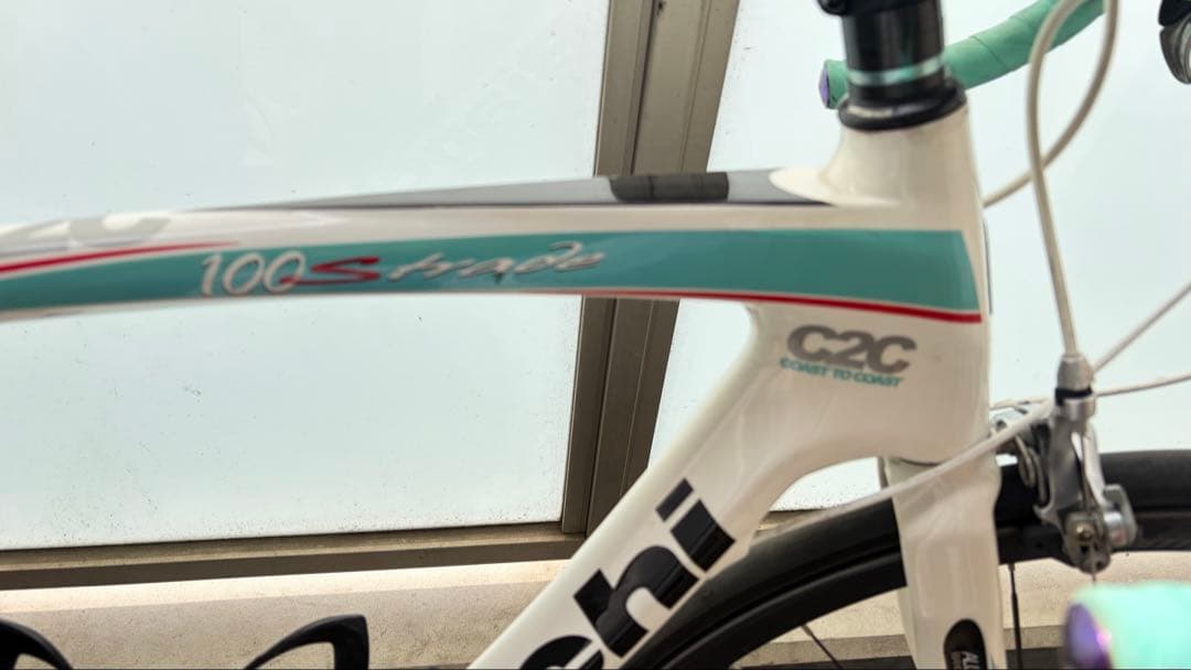 美品　ビアンキ Bianchi 100strade フルカーボン　カスタム