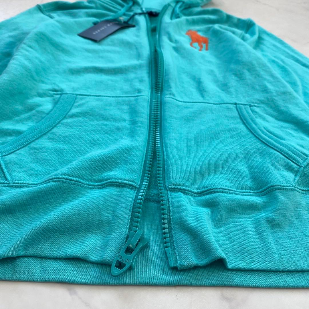タグ付き新品★ラルフローレン ジップアップパーカー ビッグポニー M