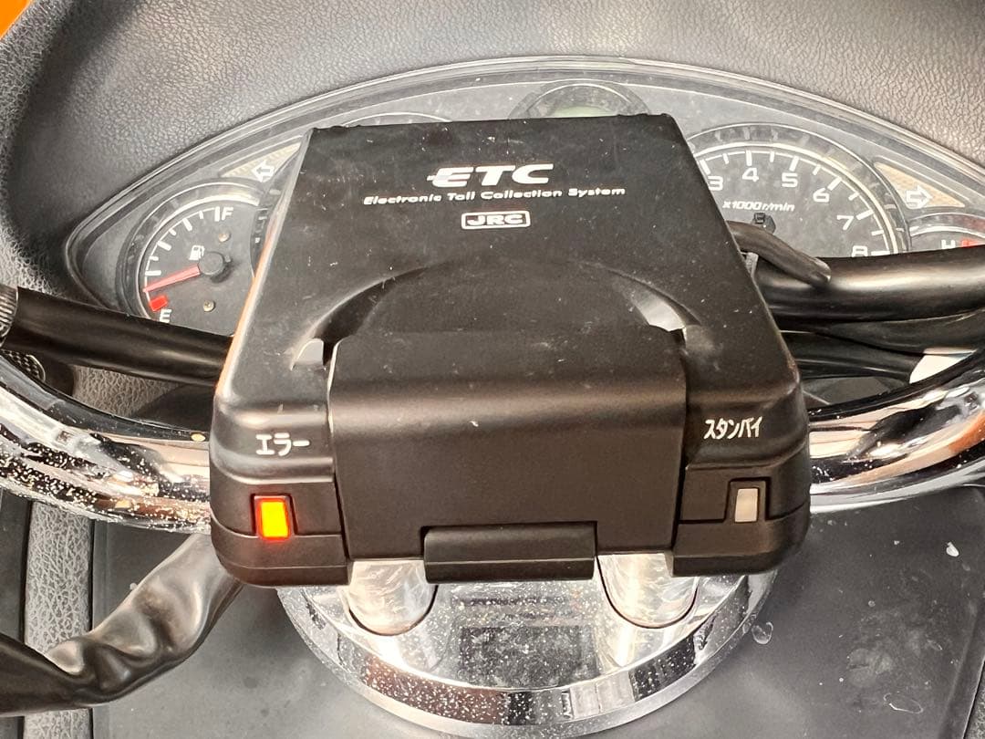 日本無線 JRC JRM-12 バイク用アンテナ一体型ETC