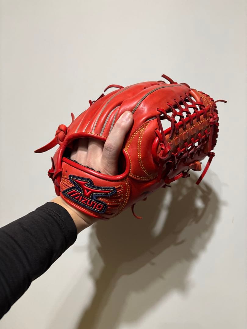 だ*様 良品！　ミズノ　軟式外野用　グローブ