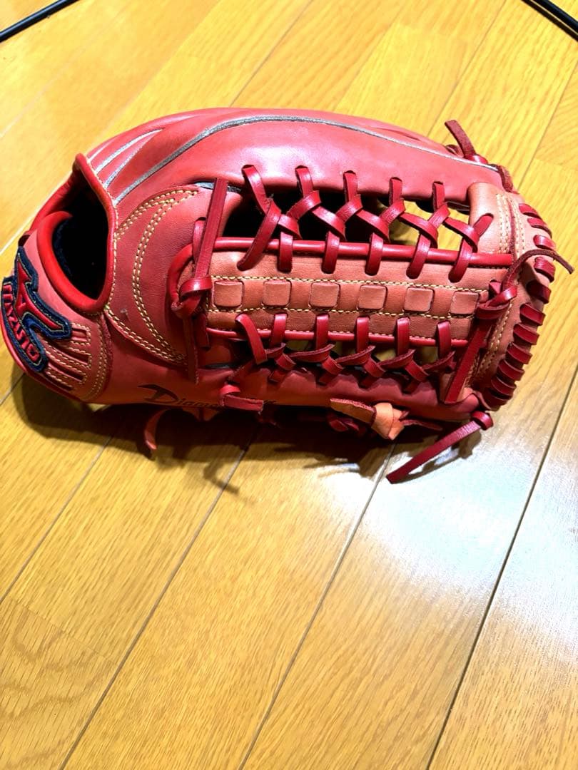 だ*様 良品！　ミズノ　軟式外野用　グローブ