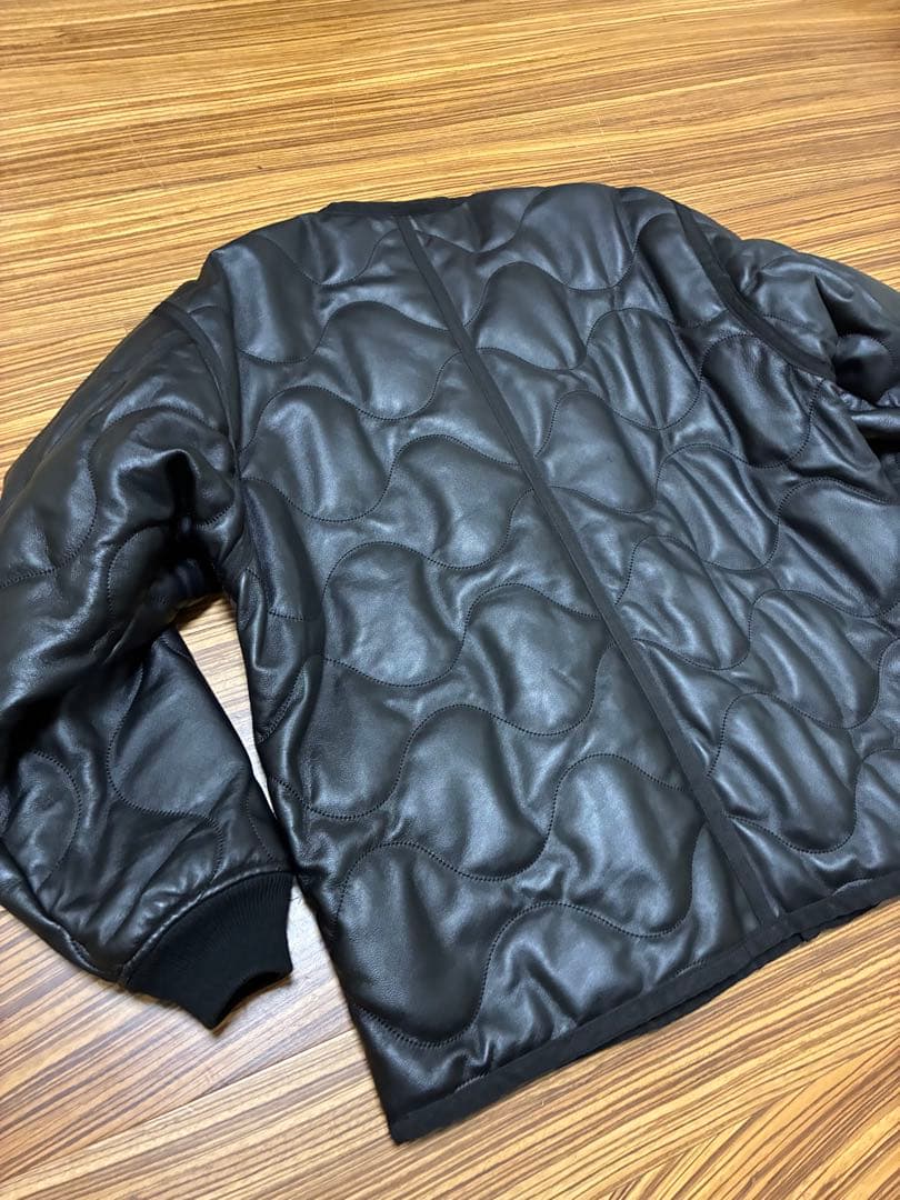 Schott キルティング ライナー レザージャケット