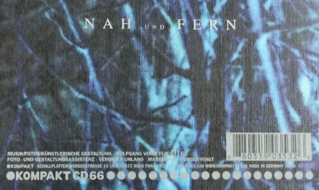 GAS Nah Und Fern 輸入盤4CD WOLFGANG VOIGT