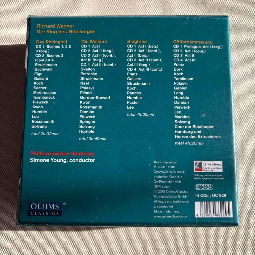 新品未開封Der Ring des Nibelungen 14CD