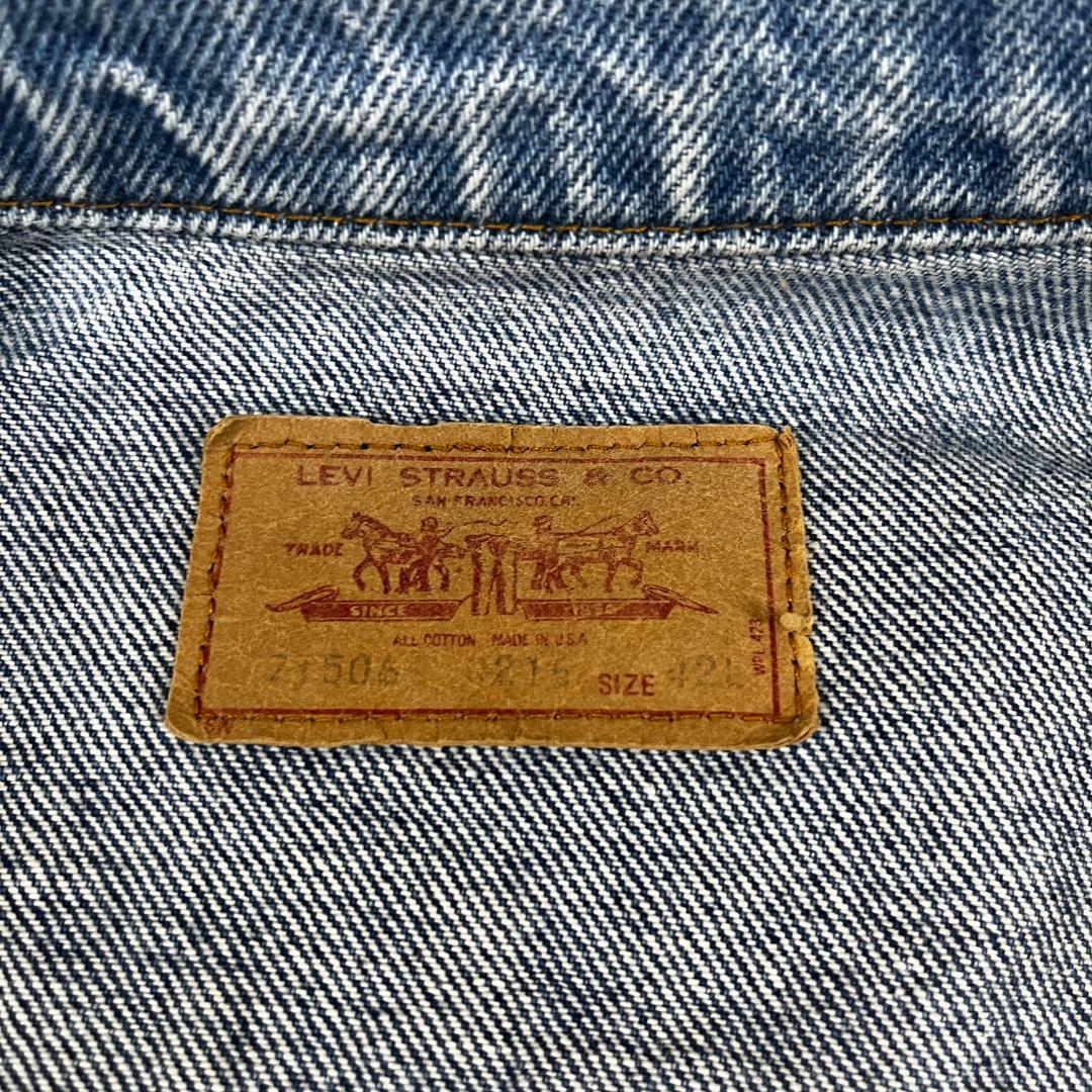 USA製 リーバイス 70506-0216 Ｇジャン /42-L)
