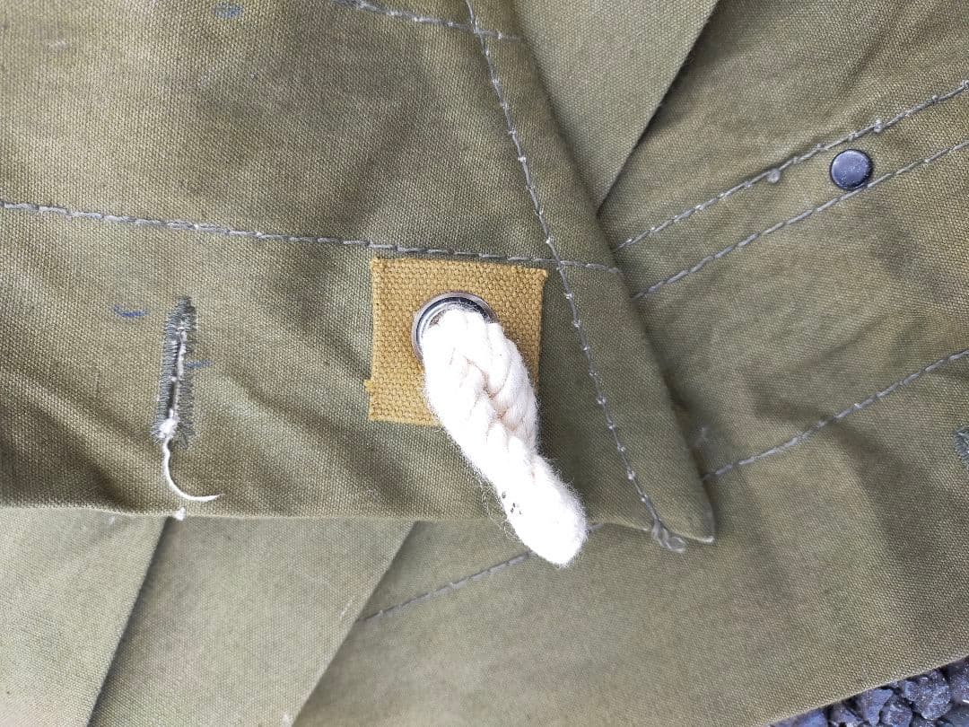 ギリシャ軍幕 2枚セット 撥水・YKKファスナー加工済み シェルターハーフ