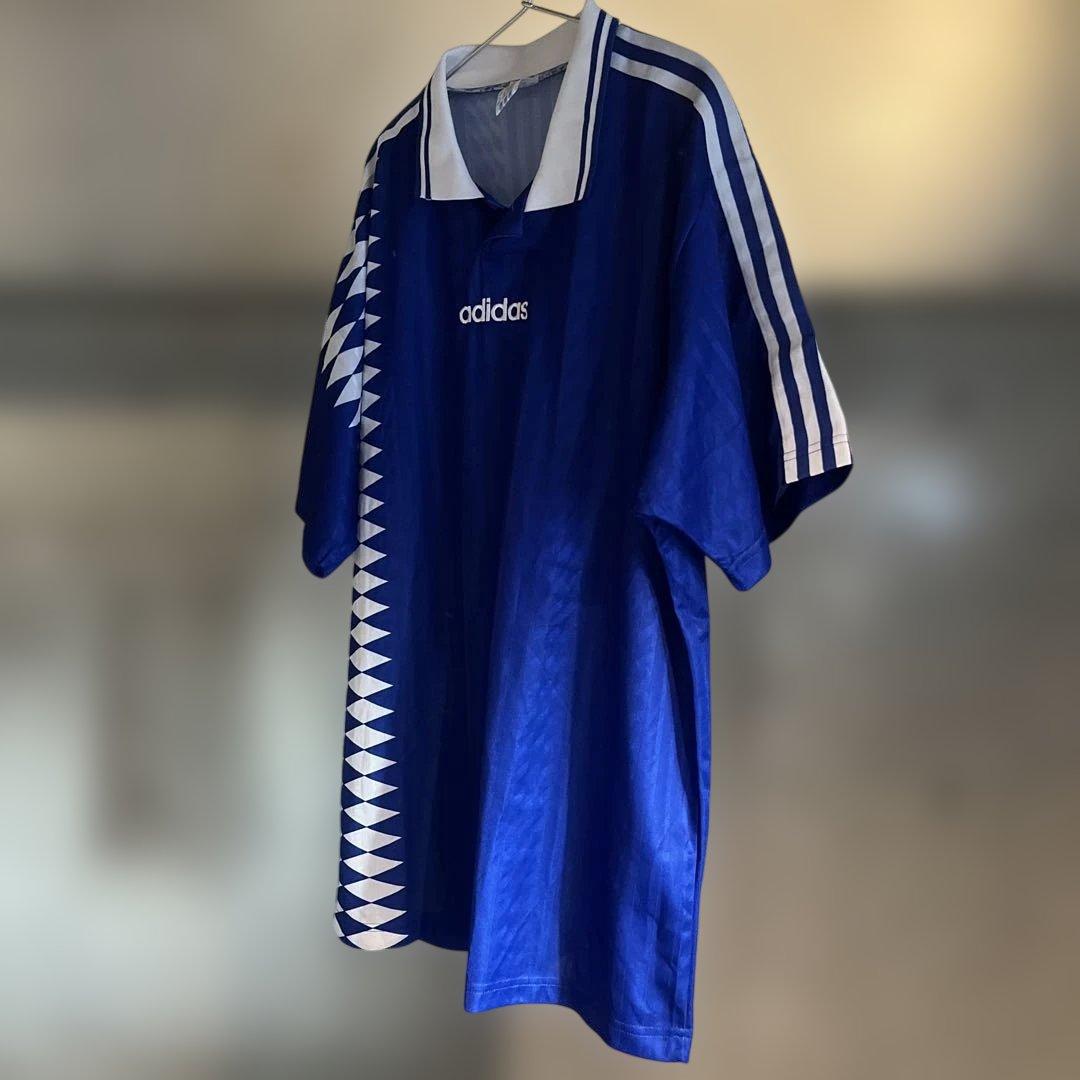 ウェア old adidas asymmetry Soccer Game Shirt