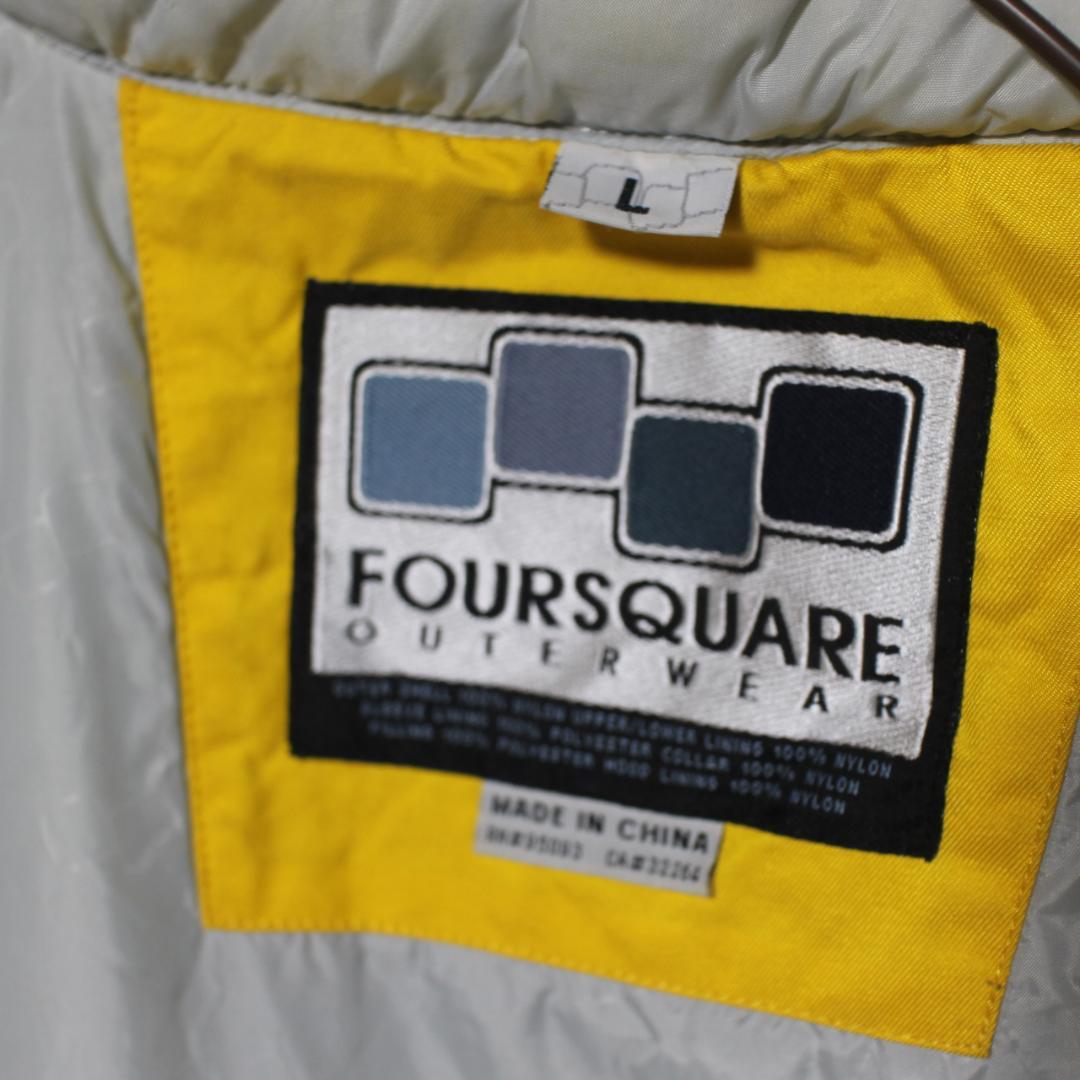 【美品 極暖 中綿入り】高撥水【L】FOURSQUARE スノージャケット