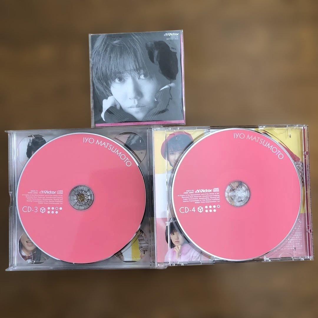 松本伊代BOX 4CD 3DVD