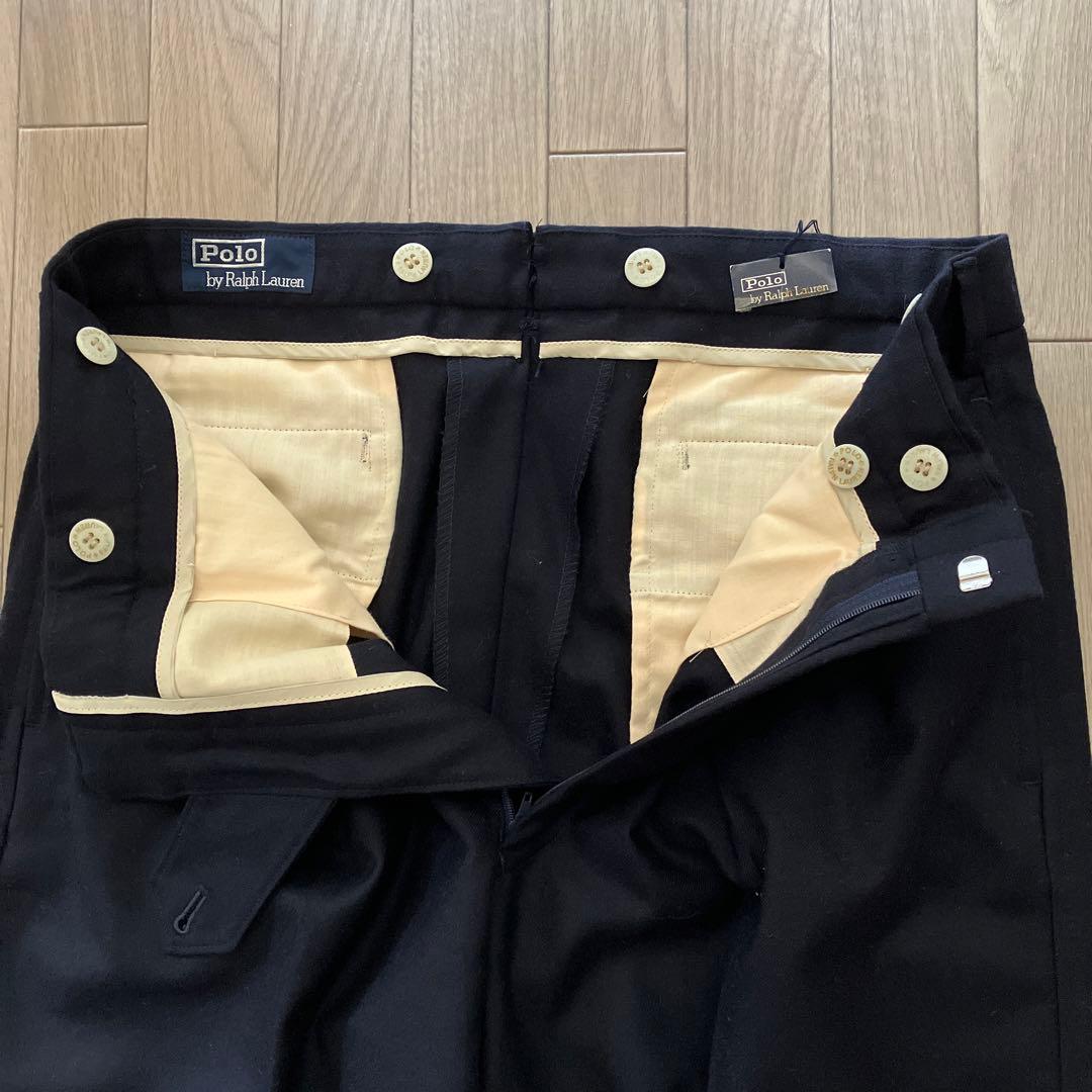 【未使用】Polo by Ralph Lauren ツータックスラックス
