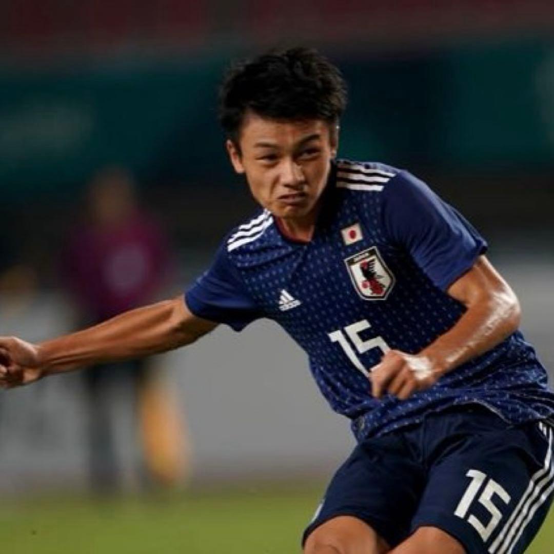 日本代表 上田綺世 #15 代表デビュー戦 ユニフォーム フェイエノールト