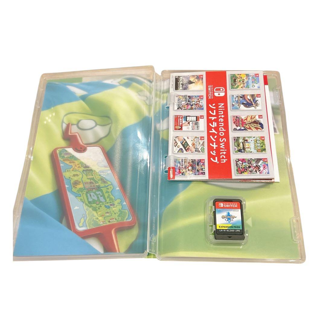 美品 ポケットモンスター ソード ＋ エキスパンションパス Switch ソフト