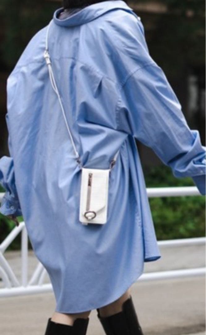 ajew 別注 クロコ ひも付き マルチ対応 Mサイズ スマホケース