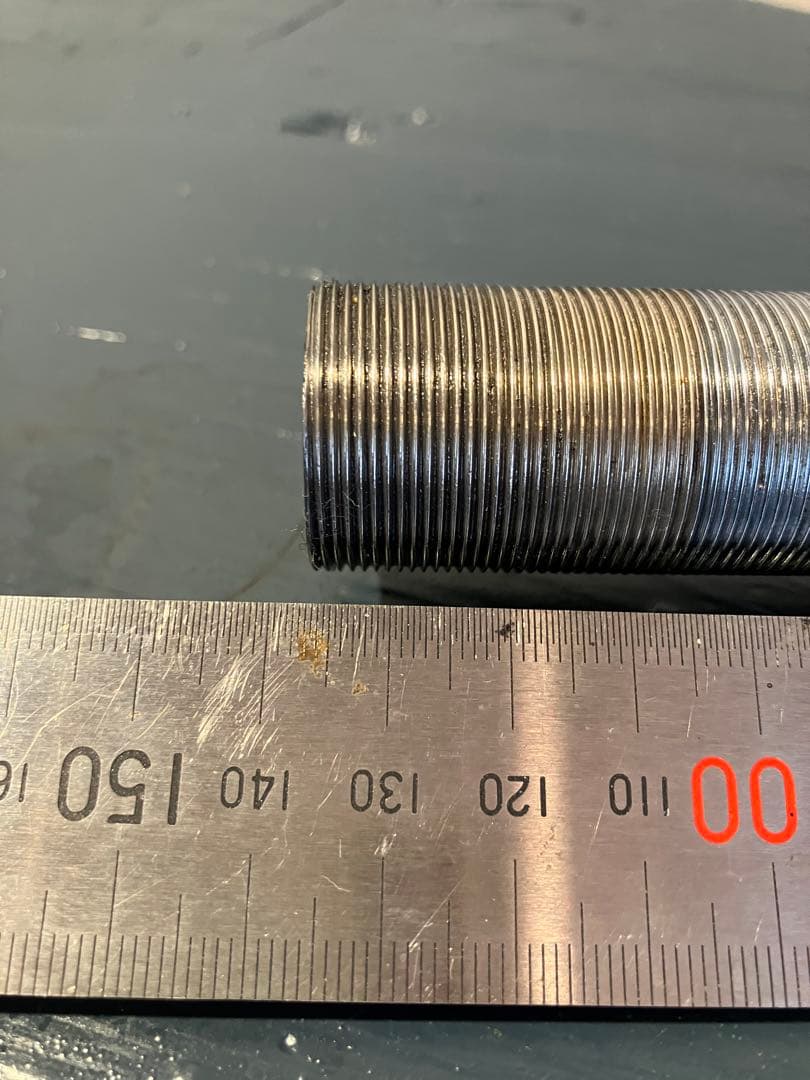 メッキ２枚肩フォーク　njs ？　ピスト