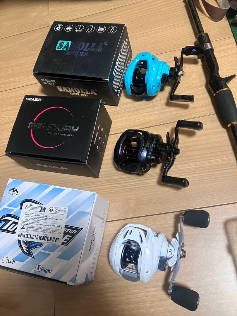 ベイトリール 4点セット　新品