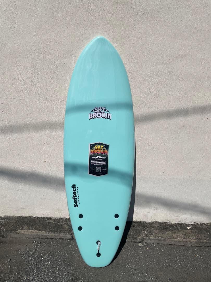 サーフィン・ボディボード SOFTECH SKY BROWN SOFTBOARD 5'6