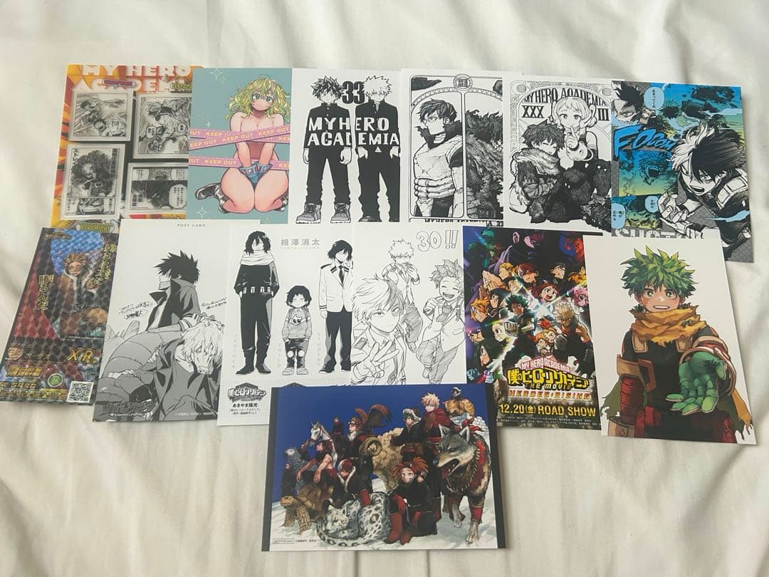 僕のヒーローアカデミア 1〜42巻 全巻セット 漫画　　映画特典　購入特典