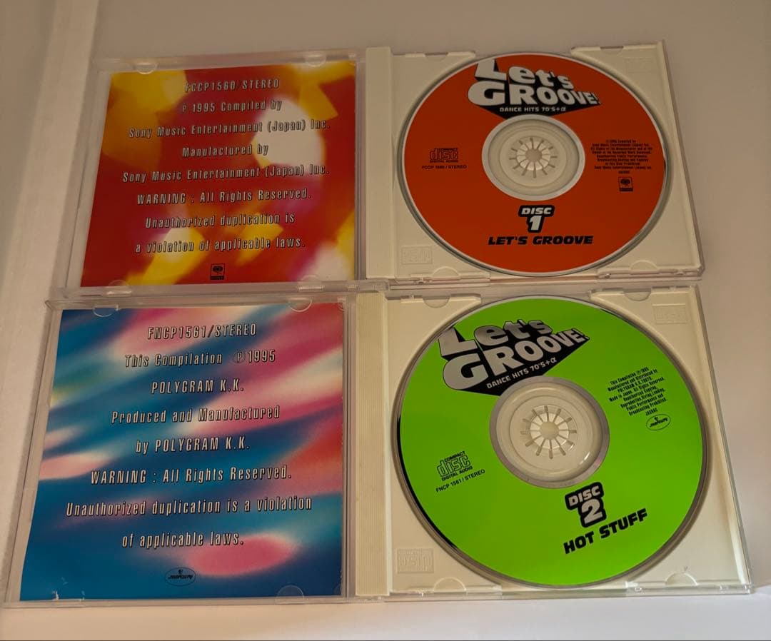 Let's Groove! Dance Hits 70's+α セット　　7枚組