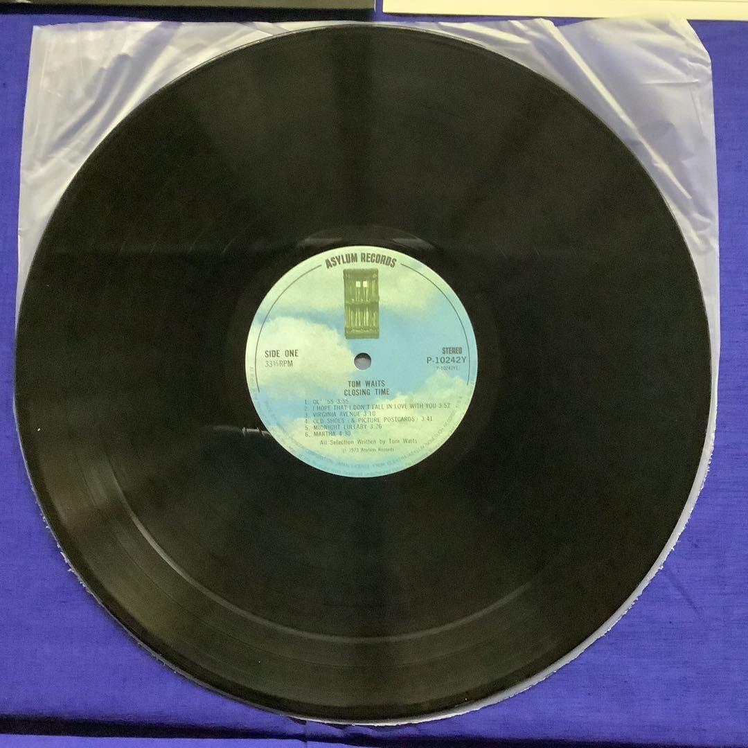 国内盤LPレコード　トム・ウェイツ / クロージング・タイム　　　　　LR3FT