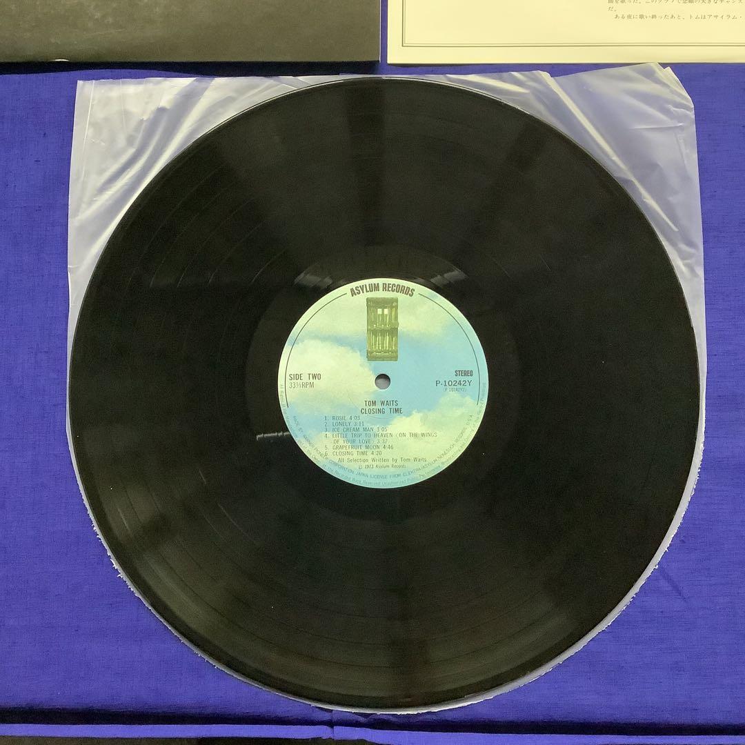 国内盤LPレコード　トム・ウェイツ / クロージング・タイム　　　　　LR3FT