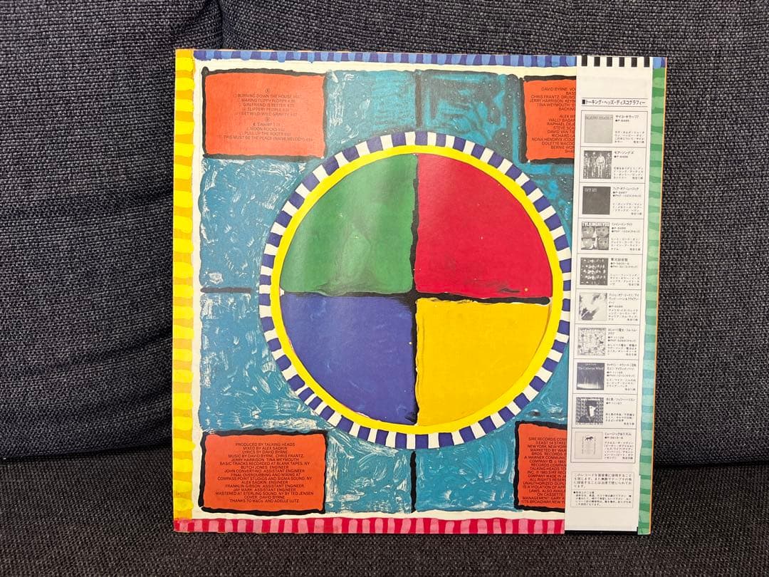 洋楽 Talking Heads 1983 1st Press P-11324 LP
