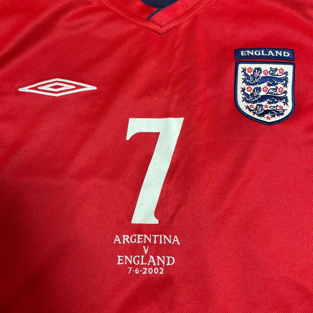 イングランド代表　ベッカム　2002W杯　マッチデイ入