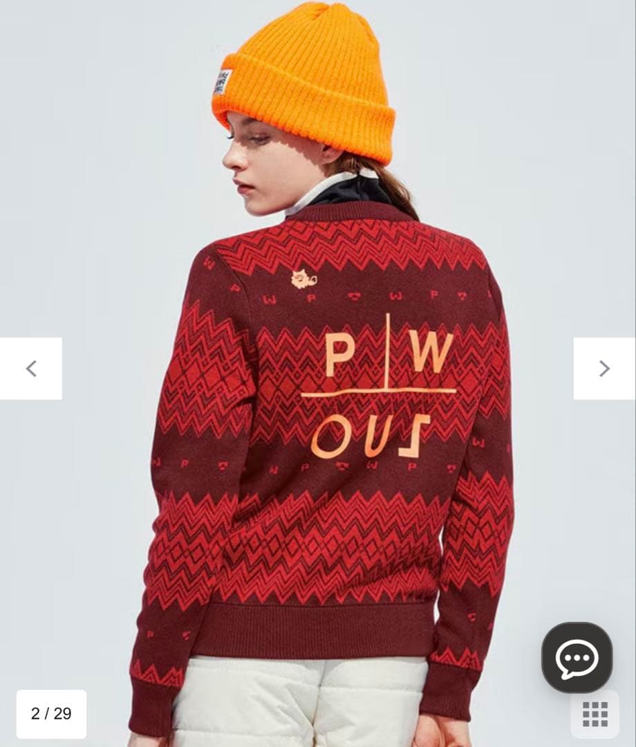 pw circulus セーター　ニット　ゴルフ☆新品　23区