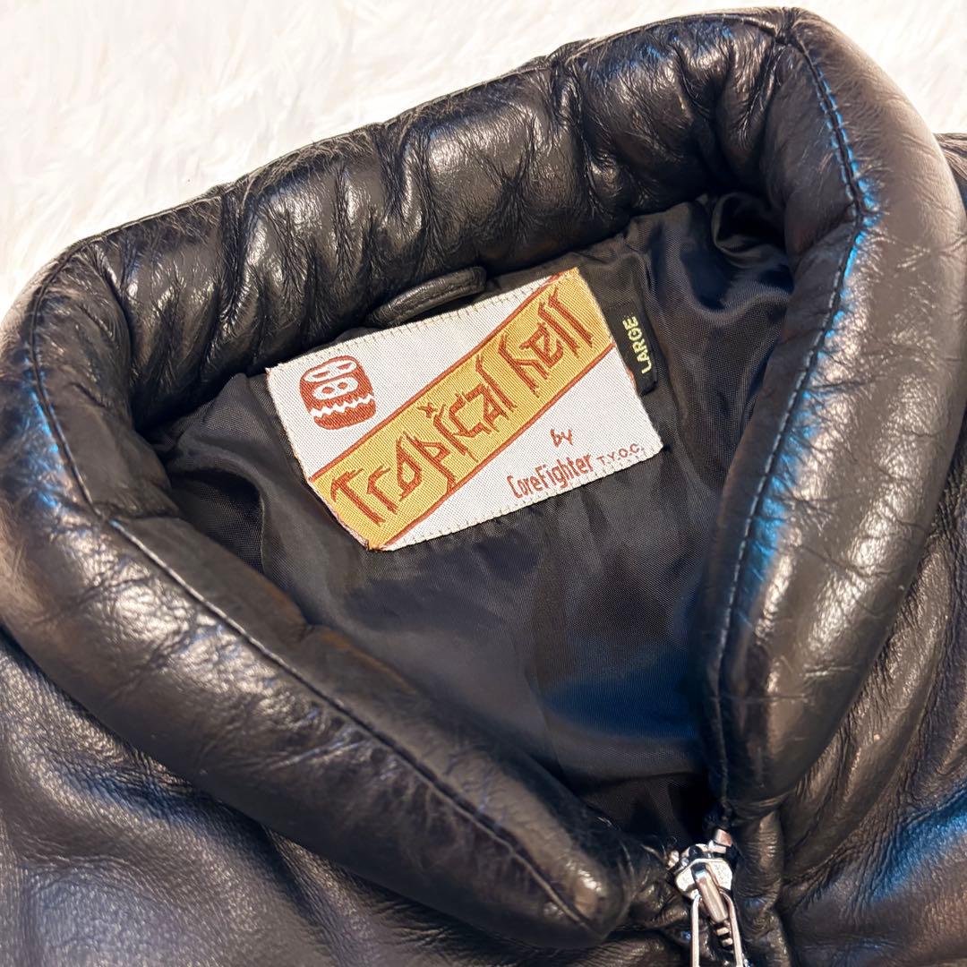 コアファイター corefighter ピッグレザー ジャケット