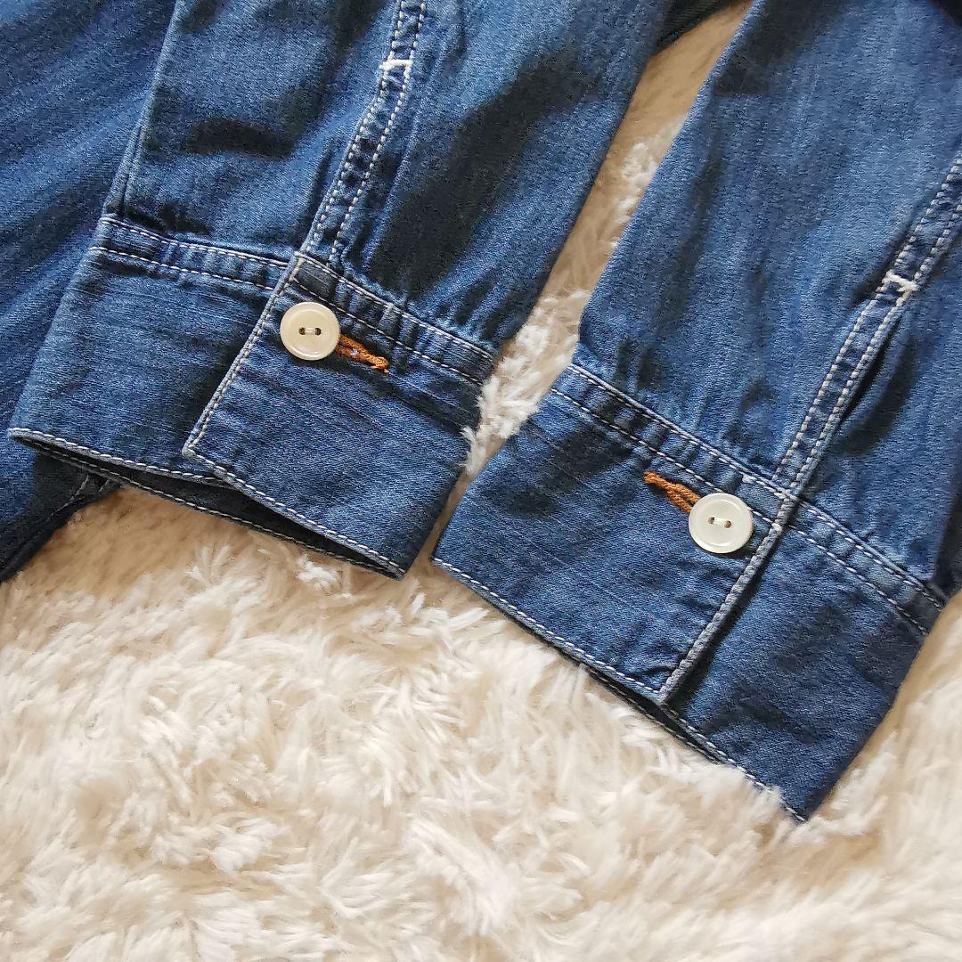 新品タグ付き 23区 デニム ロング ワンピース 春夏 マキシ丈 ブルー 38