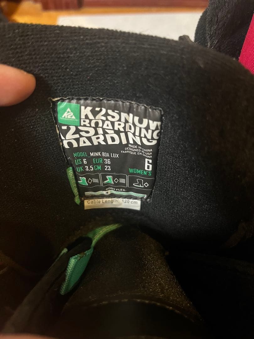 5点セットHEAD スノーボード K2 ブーツ 23cm ボードケース