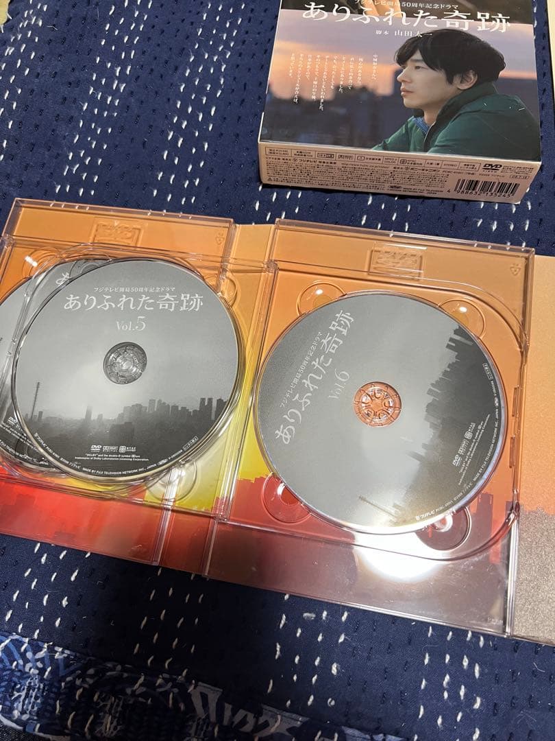 ありふれた奇跡　加瀬亮　ドラマ6枚　特典ディスク1枚　7枚組　仲間由紀恵