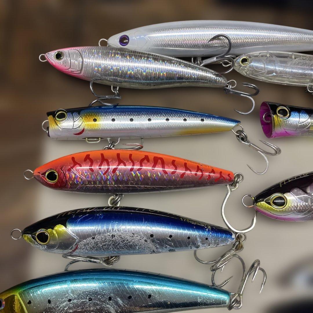 マグロルアー　シマノ　マリア　バブルディップ　別注平政　ボムディップ