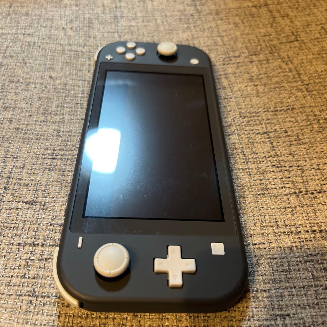 Nintendo Switch Lite グレー 本体　充電コード付き