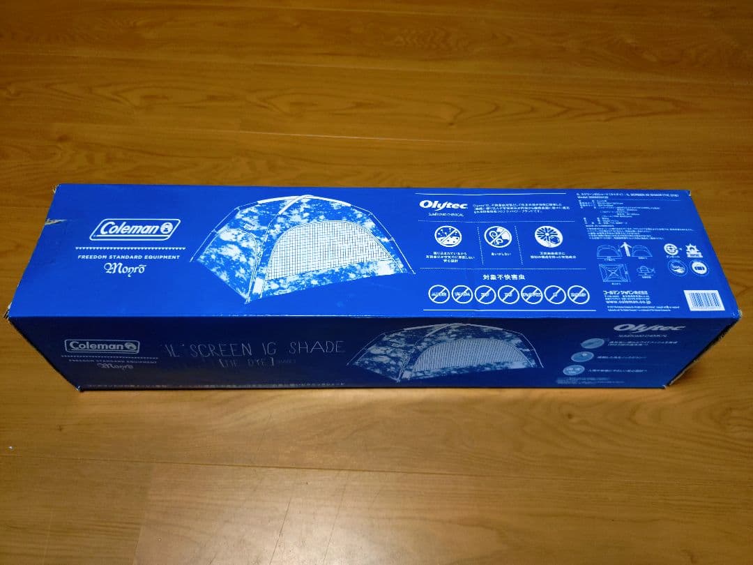 「しば」【未開封】コールマンスクリーンシェード(タイダイ)