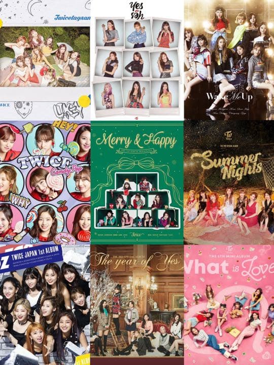 TWICE CDセット 【トレカ付き】