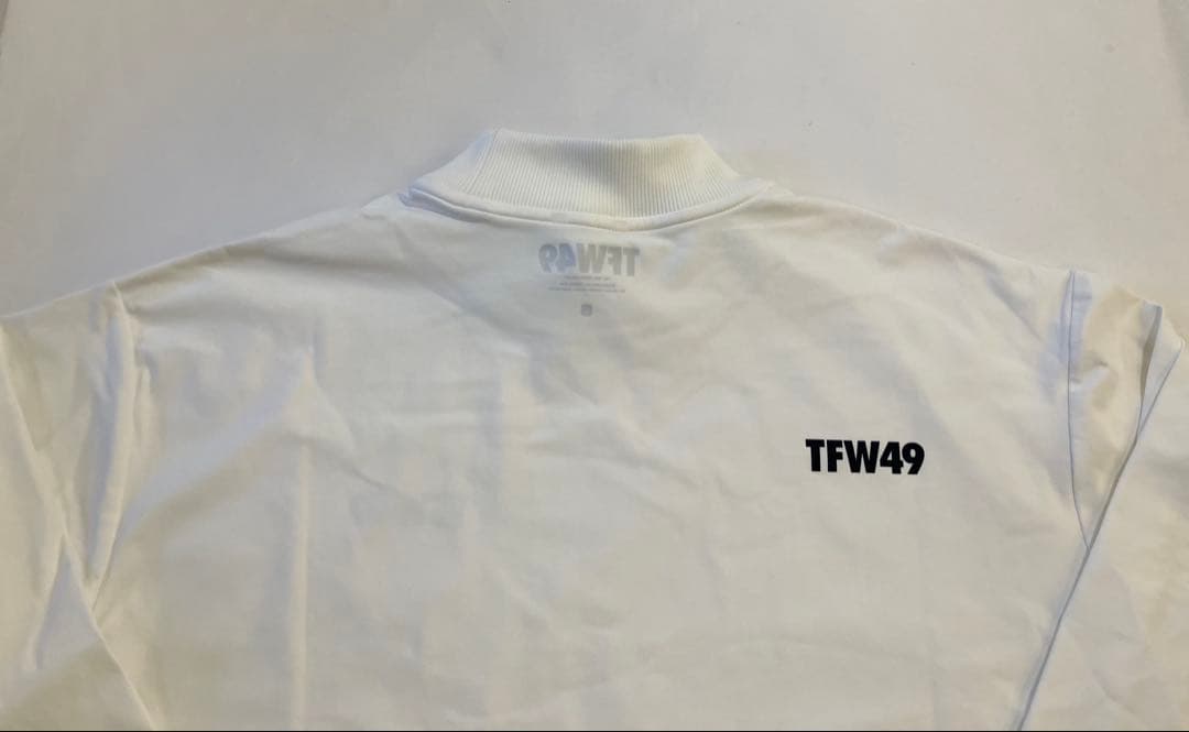 専用‼︎ TFW49 長袖 モックネックシャツ 未使用タグ付L、高耐久ストレッチ
