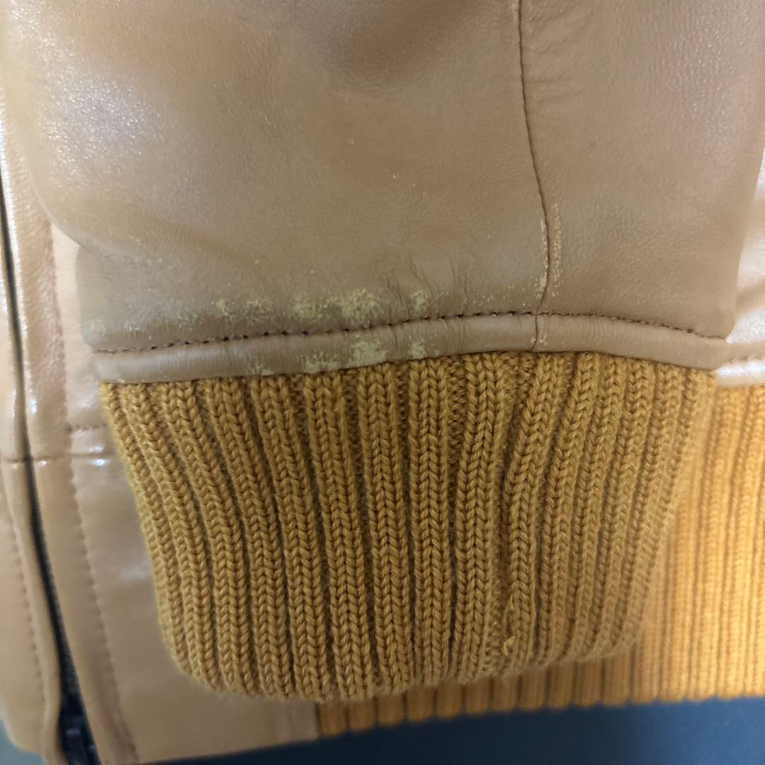 【BEAMS】ビームス　ラムレザージャケット