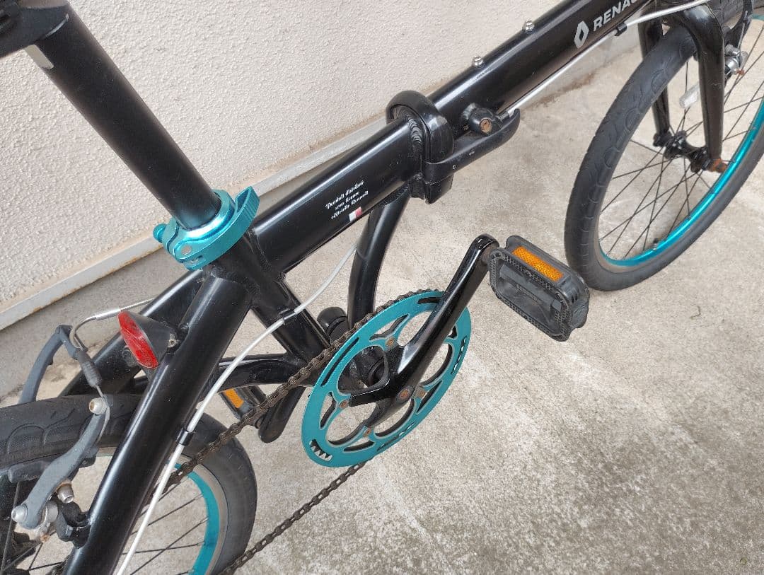 RENAULT ルノー Light10 ライト10 折りたたみ自転車 ブラック