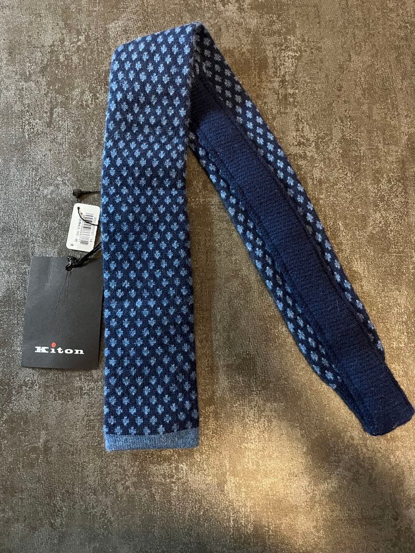 Kiton ニットタイ