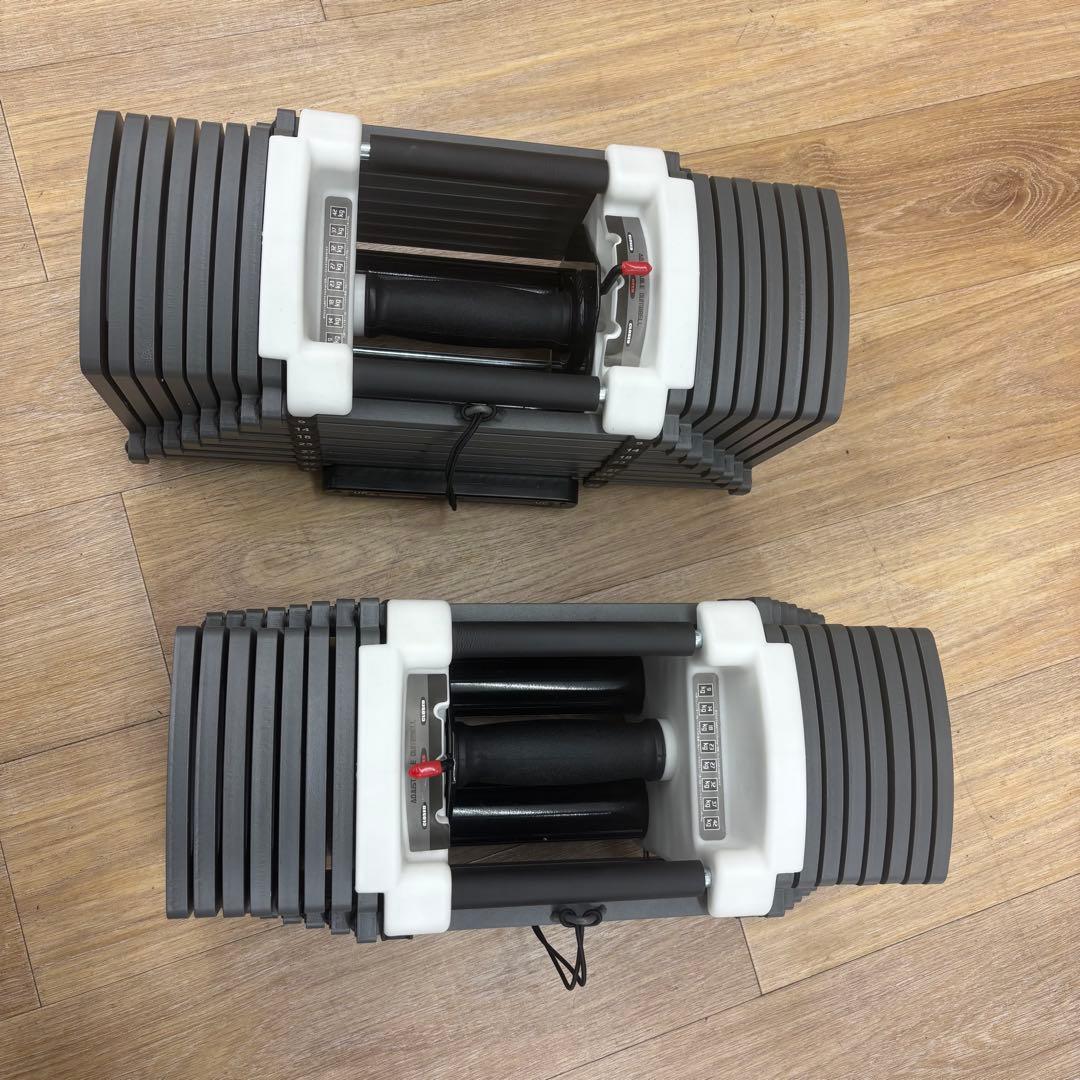 【専用】　1個目　中古 パワーブロック ダンベル 可変式 42kg 2個セット