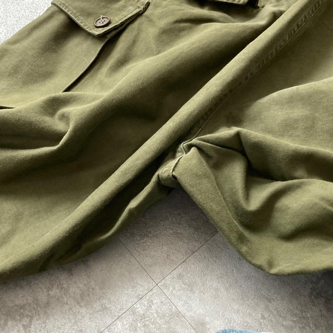 50s オランダ軍 実物 ダブルフェイス カーゴパンツ ボタンフライ