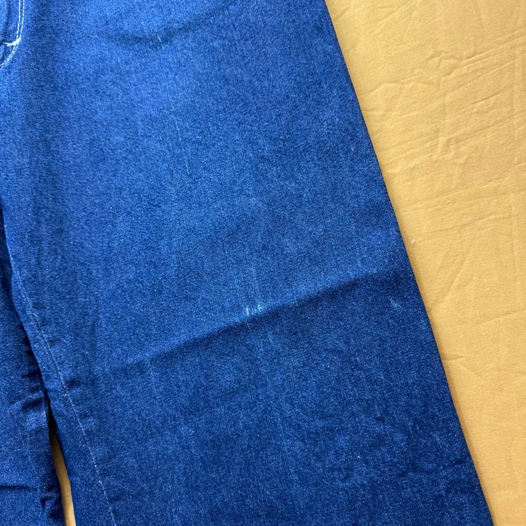 濃紺　80s TALON Dickies USA製 ペインターパンツ　デニム