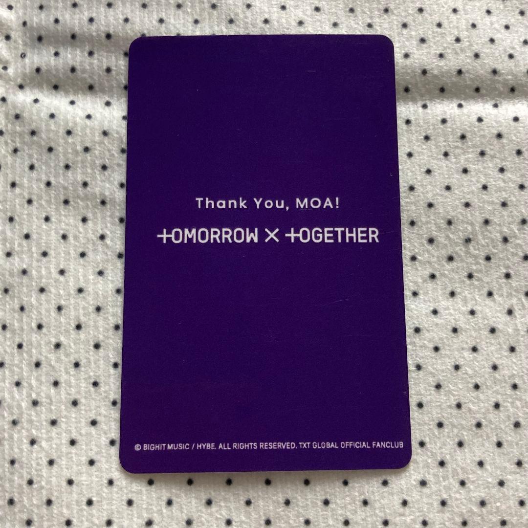 TXT FC ヨンジュン 2024 membership アンケ一ト トレカ