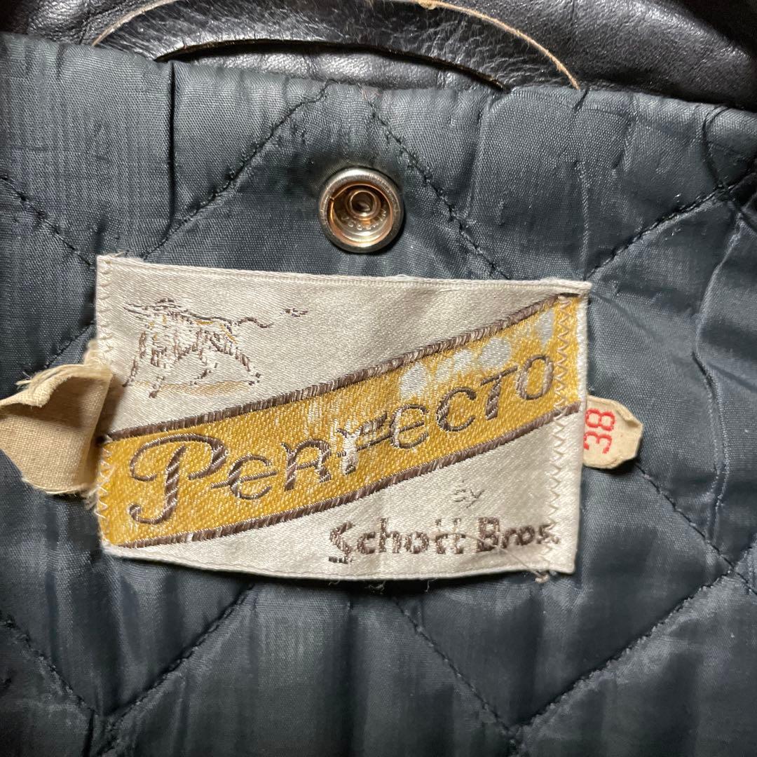 s*様 Schott Bros ワンスター 70s 前期 茶芯 ビンテージ