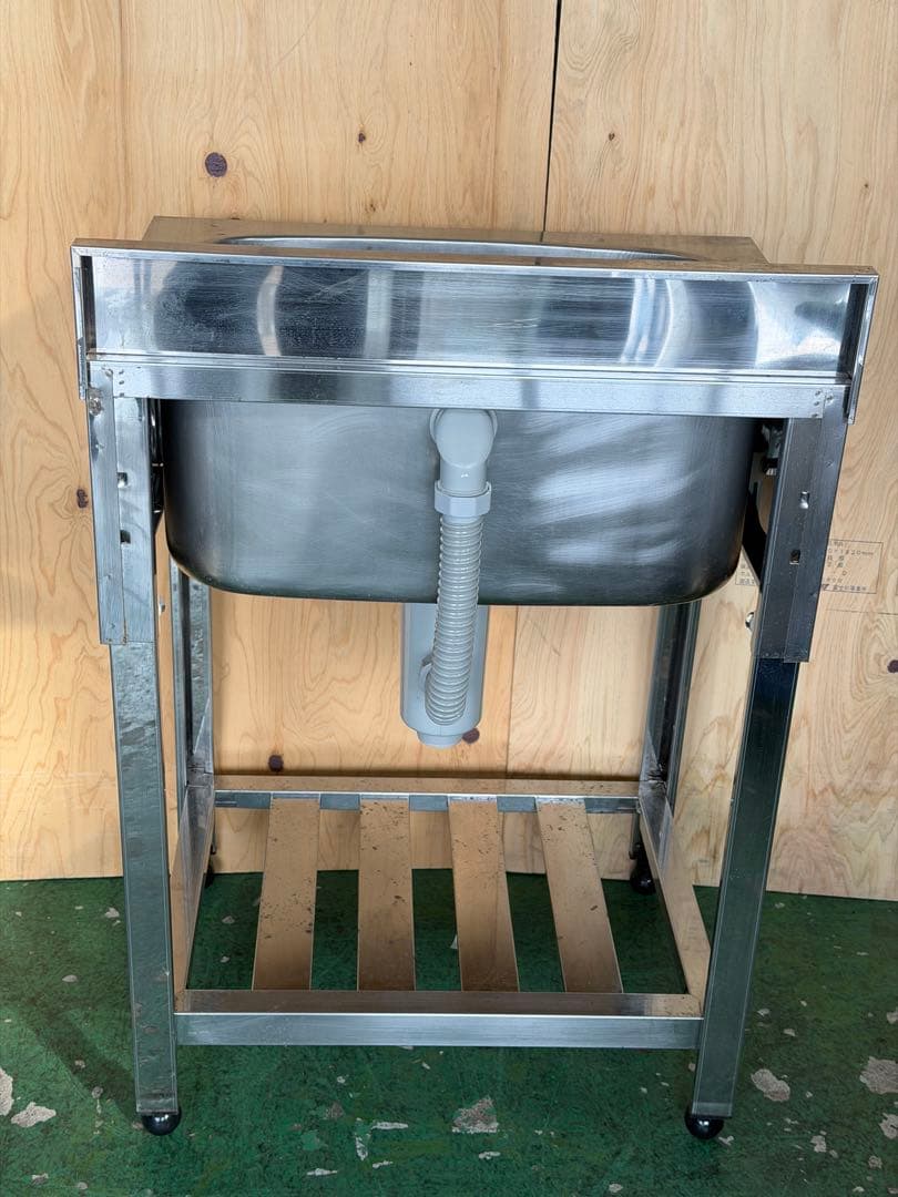 azuma 1槽シンク 600x450x800(+90)