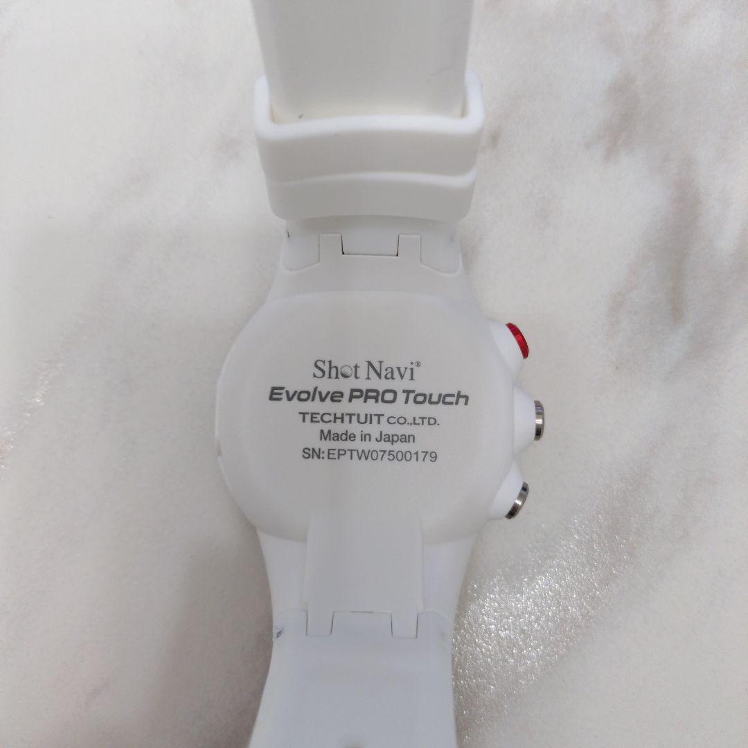 Shot Navi Evolve PRO Touch ホワイト GPSナビ