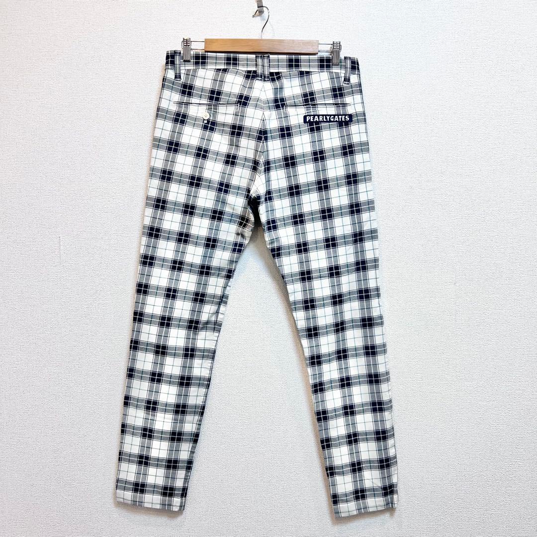 PEARLY GATES パーリーゲイツ チェック柄 パンツ 5 メンズ ゴルフ