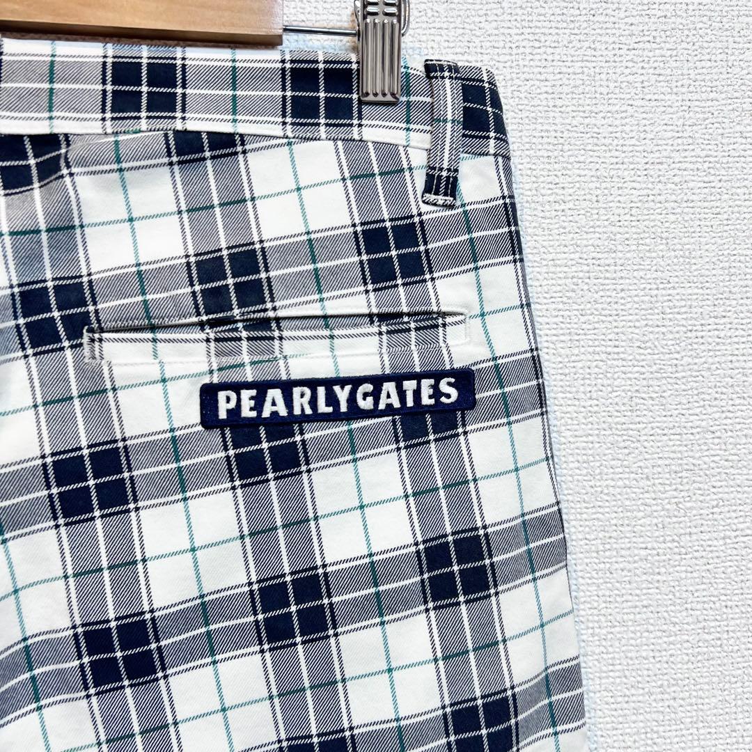 PEARLY GATES パーリーゲイツ チェック柄 パンツ 5 メンズ ゴルフ