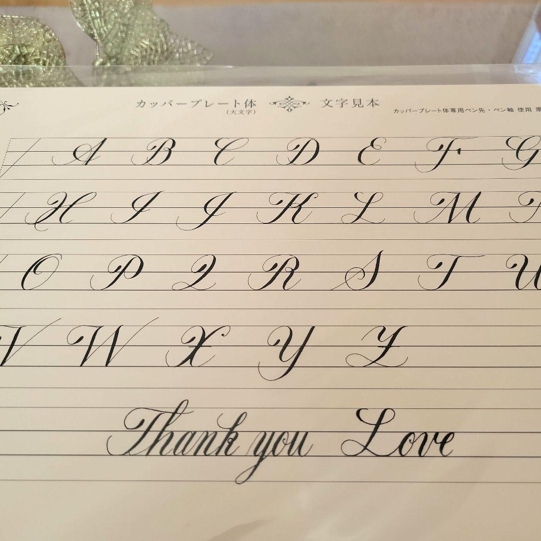 カリグラフィー レッスン セット
